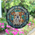 Bulldog Memorial Stained Glass Effect Suncatcher